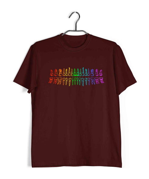 Dentist Medicine Dentist Teeth Diagram Custom Printed Graphic Design T-Shirt for Men